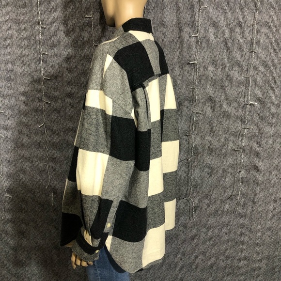 Zara Plaid Flannel Shirt - Picture 4 of 8